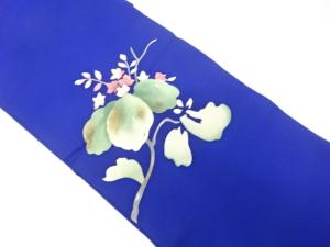 塩瀬 手描き 桐模様 名古屋帯